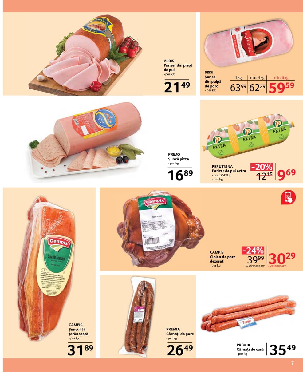 catalog Selgros gastro food